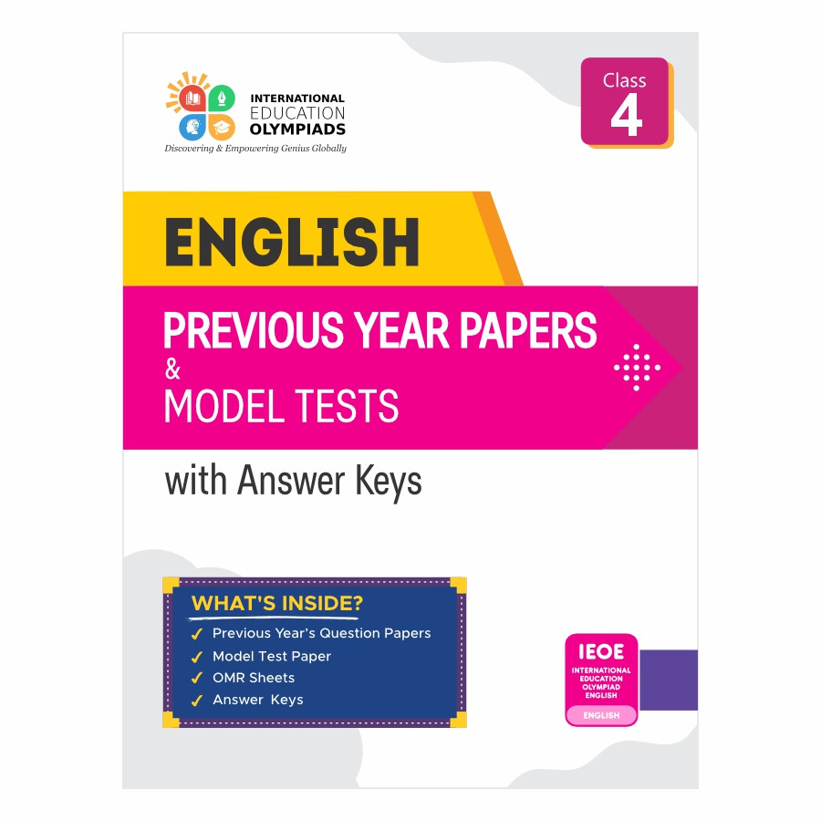PREVIOUS YEAR PAPERS ENGLISH GRADE 4